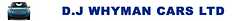 D.J Whyman Cars Ltd – Leicester logo